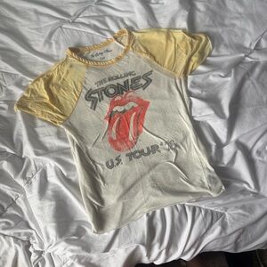 american eagle outfitter the rolling stones 1975 us tour t-shirt rocker small